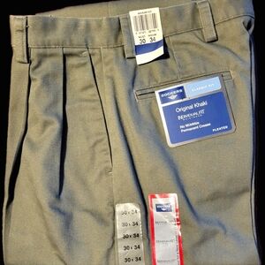 Mens Dockers Original Khaki Individual Fit Waistband 30x34